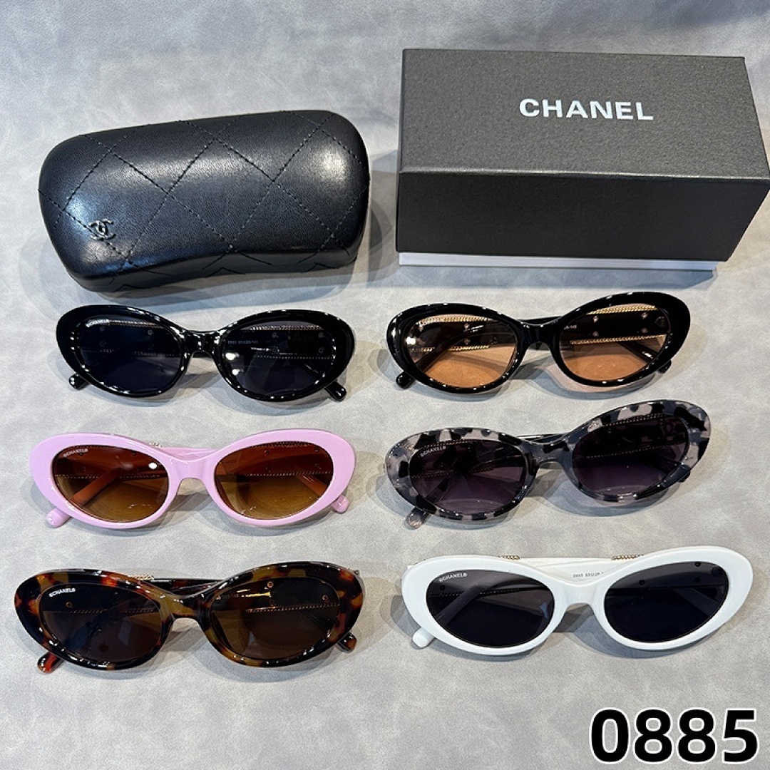 Chanel Oval Sunglasses 5515 · 4KEZ — תמונה 11