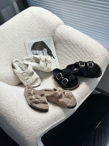 Birkenstock Arizona Big Buckle Shearling · Y59B