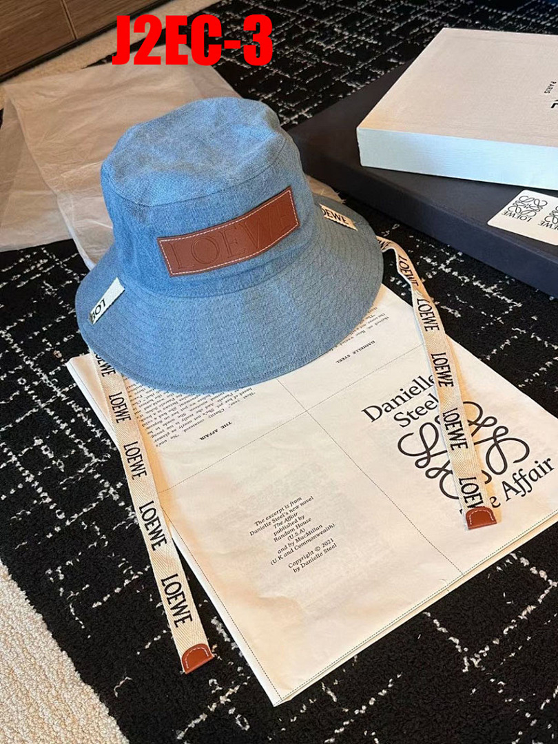 Loewe Denim Fisherman Hat · J2EC — תמונה 13
