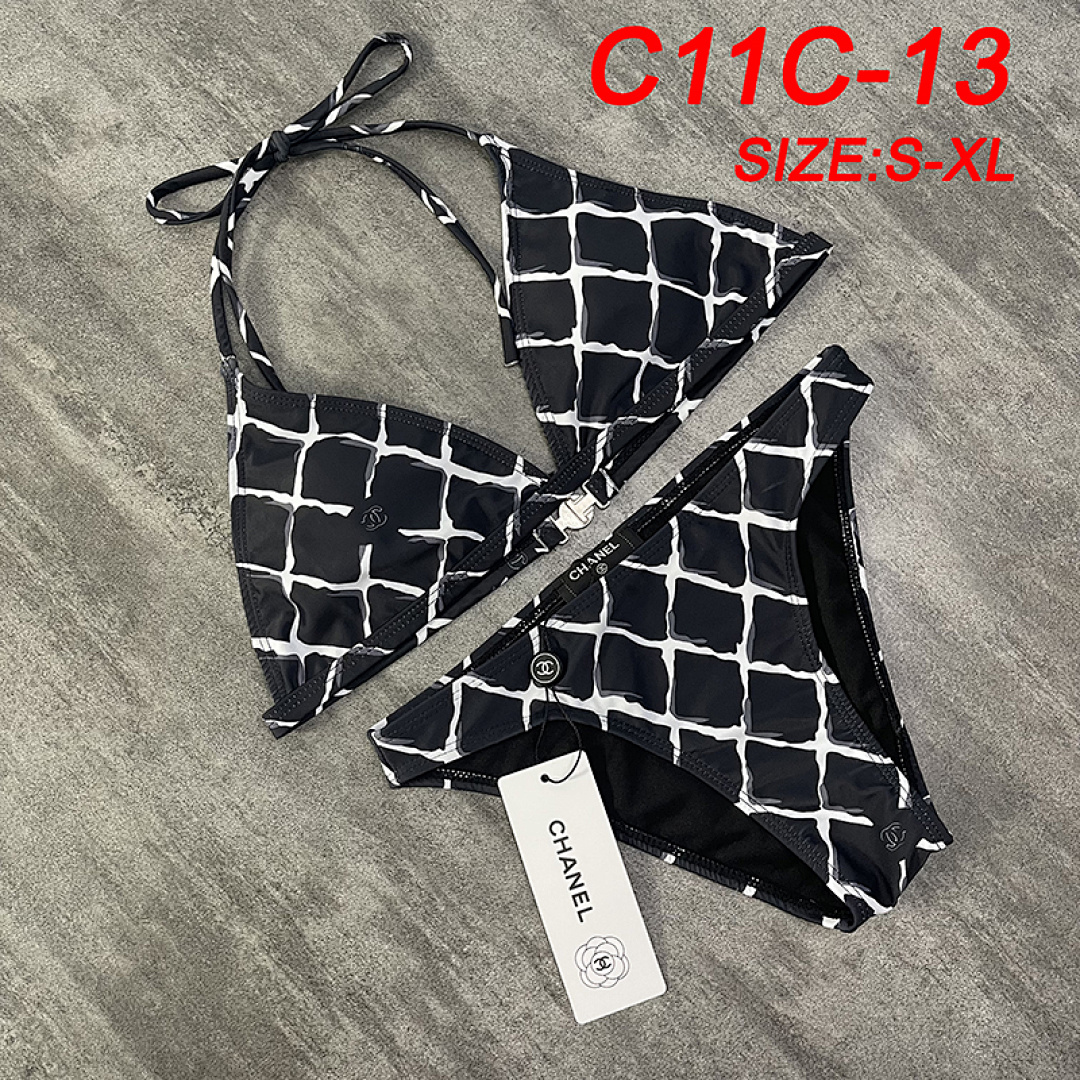 Chanel Surf Logo Bikini · C11C — תמונה 13