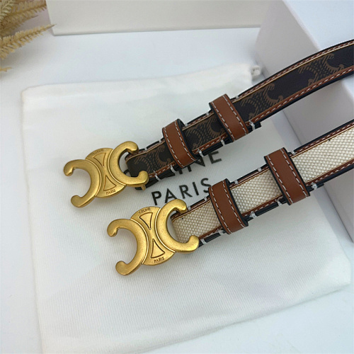 Celine Triomphe Belt 25MM · Y32B