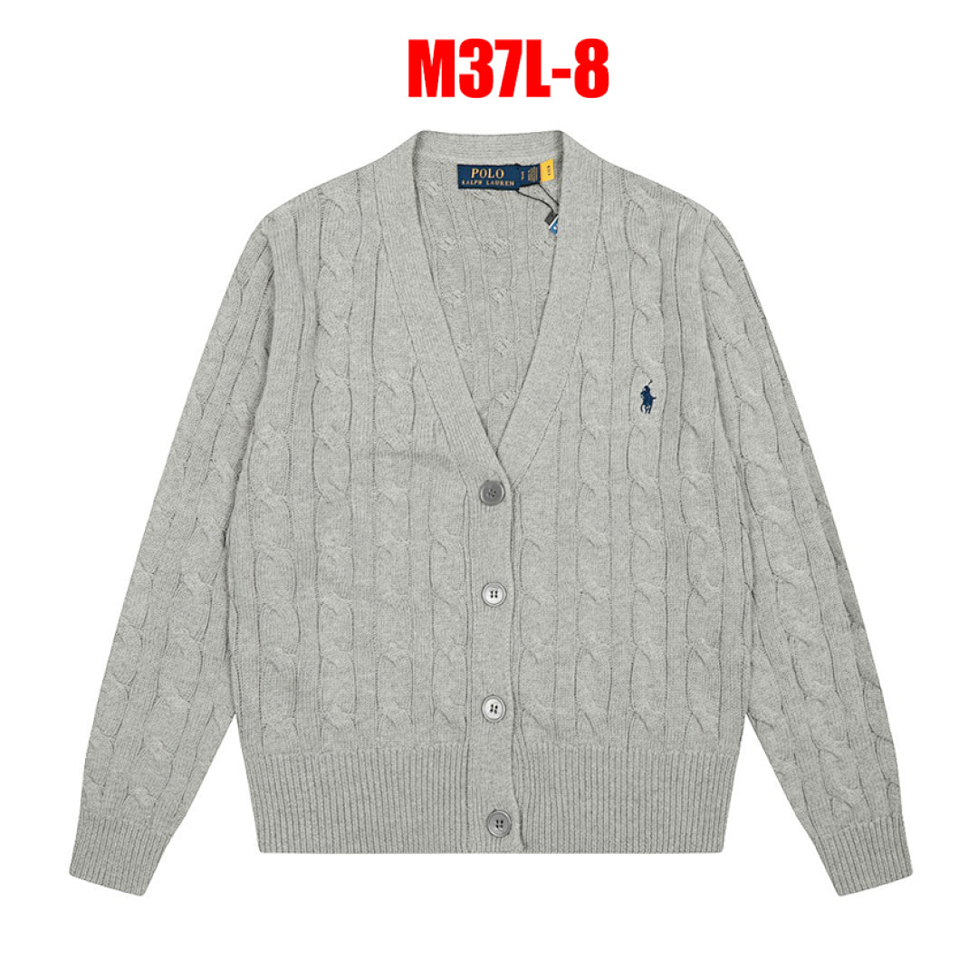 Polo Ralph Lauren Cable-Knit Wool-Cashmere Cardigan · M37L — תמונה 6