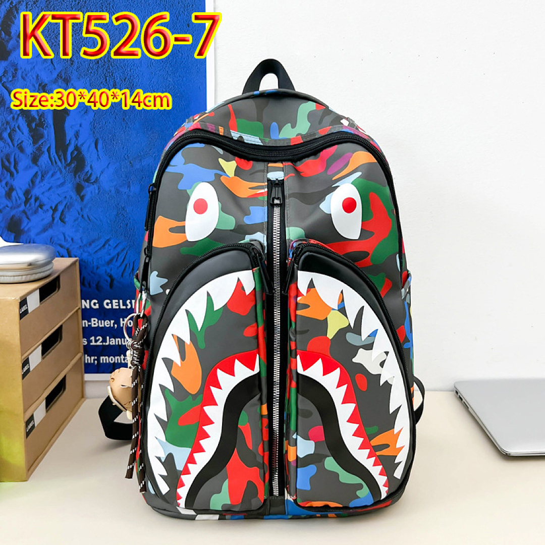 BAPE Shark Day Pack · KT526 — תמונה 25