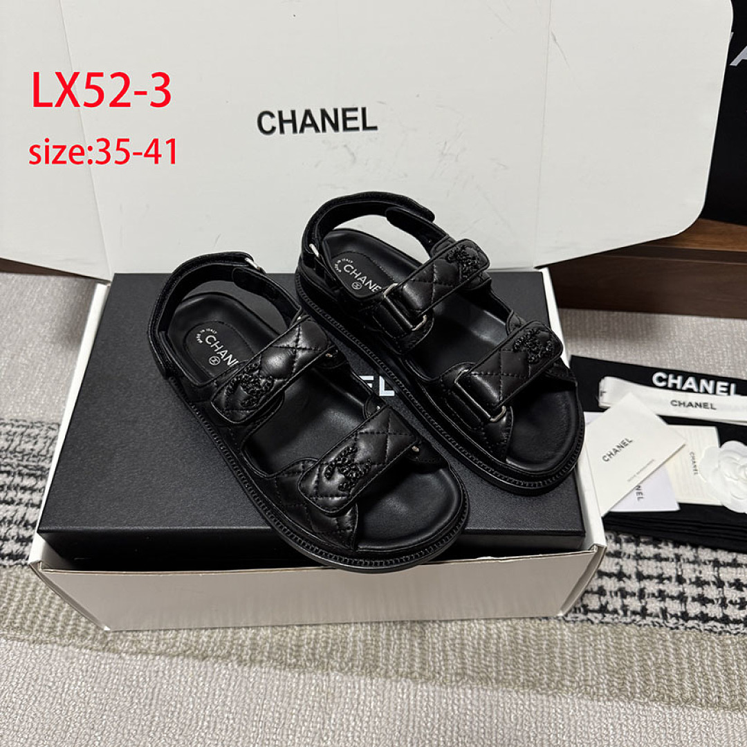 Chanel CC Dad Sandals · LX52 — תמונה 8