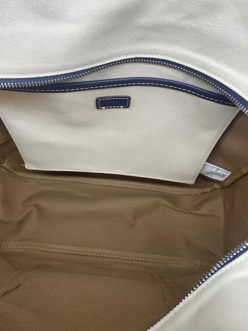 Polo Ralph Lauren Canvas & Leather Medium Tote · R1B — תמונה 7