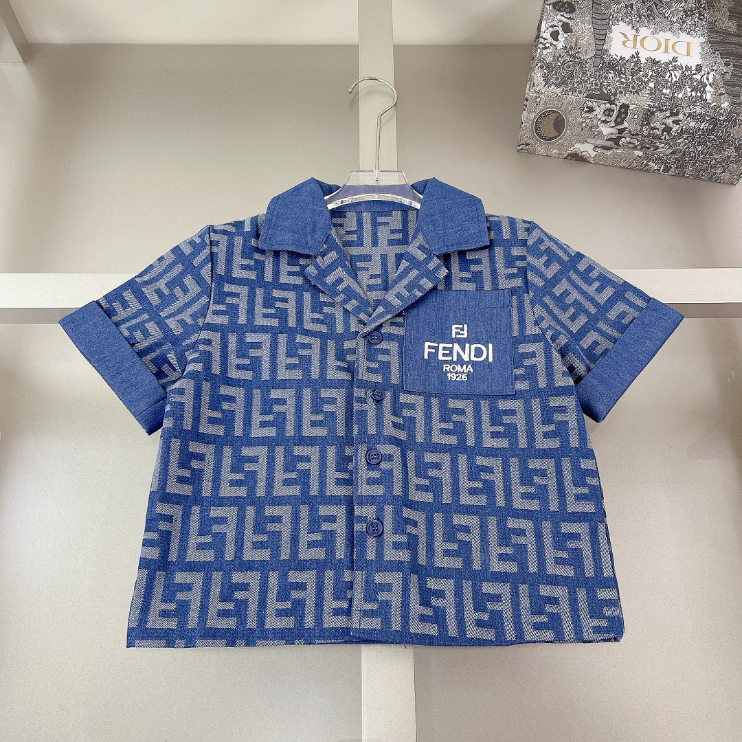 Fendi — חליפת חולצה ומכנסונים · SDH9 — תמונה 10