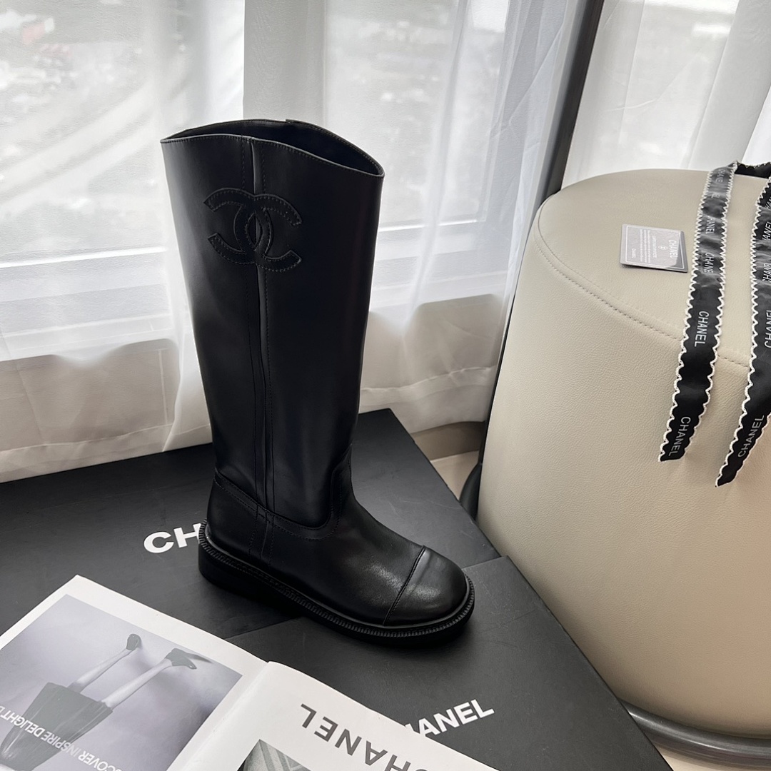 Chanel CC Riding Boots · Y60C — תמונה 12