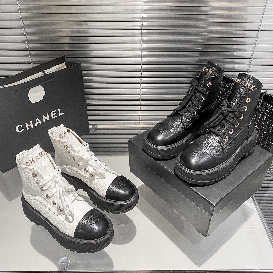 Chanel Combat Boots · 6KFD — תמונה 9