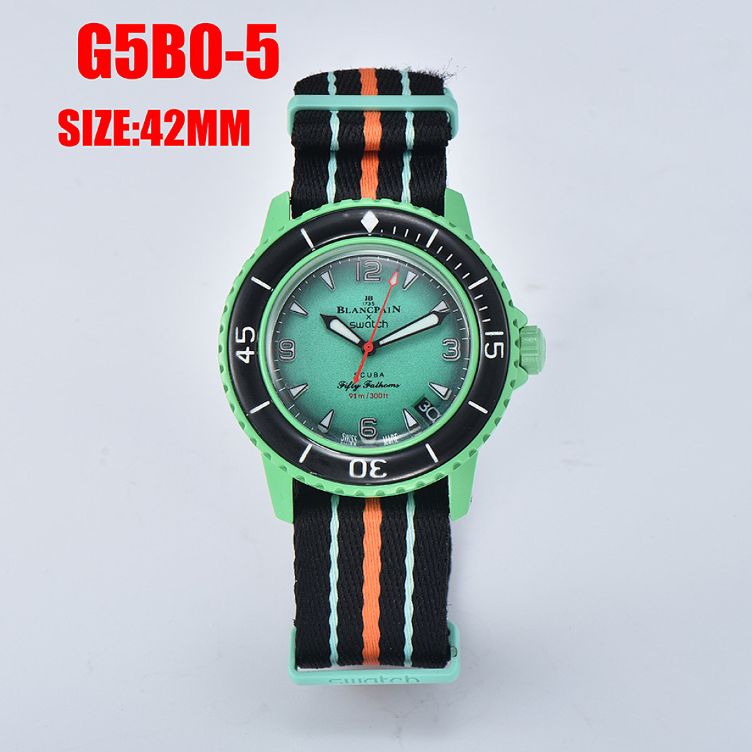 Blancpain x Swatch Scuba Fifty Fathoms · G5B0 — תמונה 11