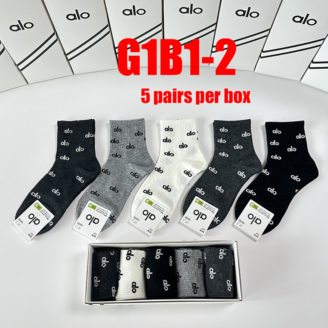 Alo Yoga Half-Crew Understated Sock · G1B1 — תמונה 29