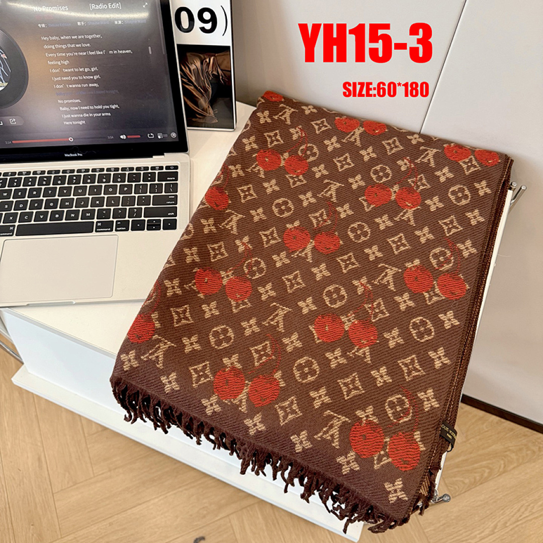 Louis Vuitton Cerise Shawl · YH15 — תמונה 9