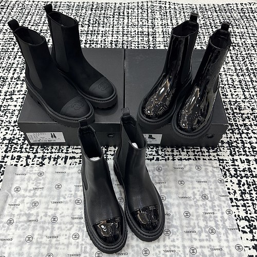 Chanel Cap Toe CC Short Boots · 6TB5