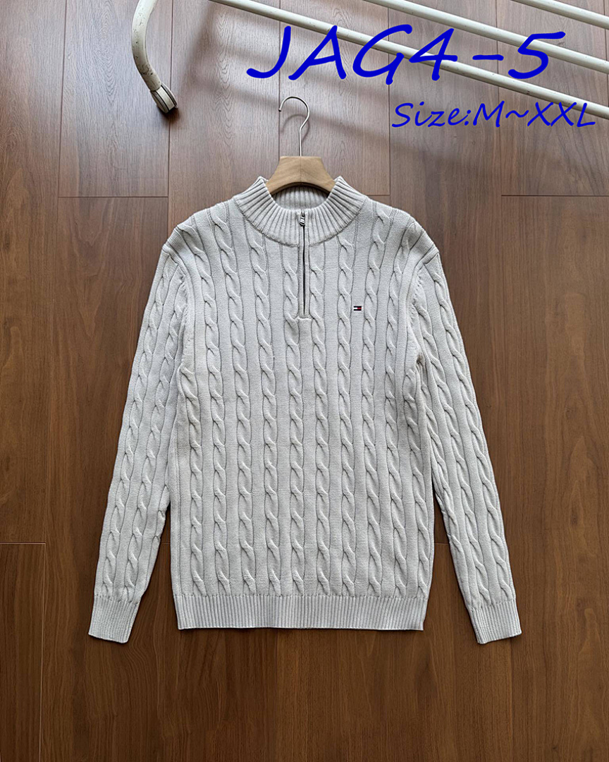 Tommy Hilfiger Cable Knit Zip-Thru Jumper · JAG4 — תמונה 13