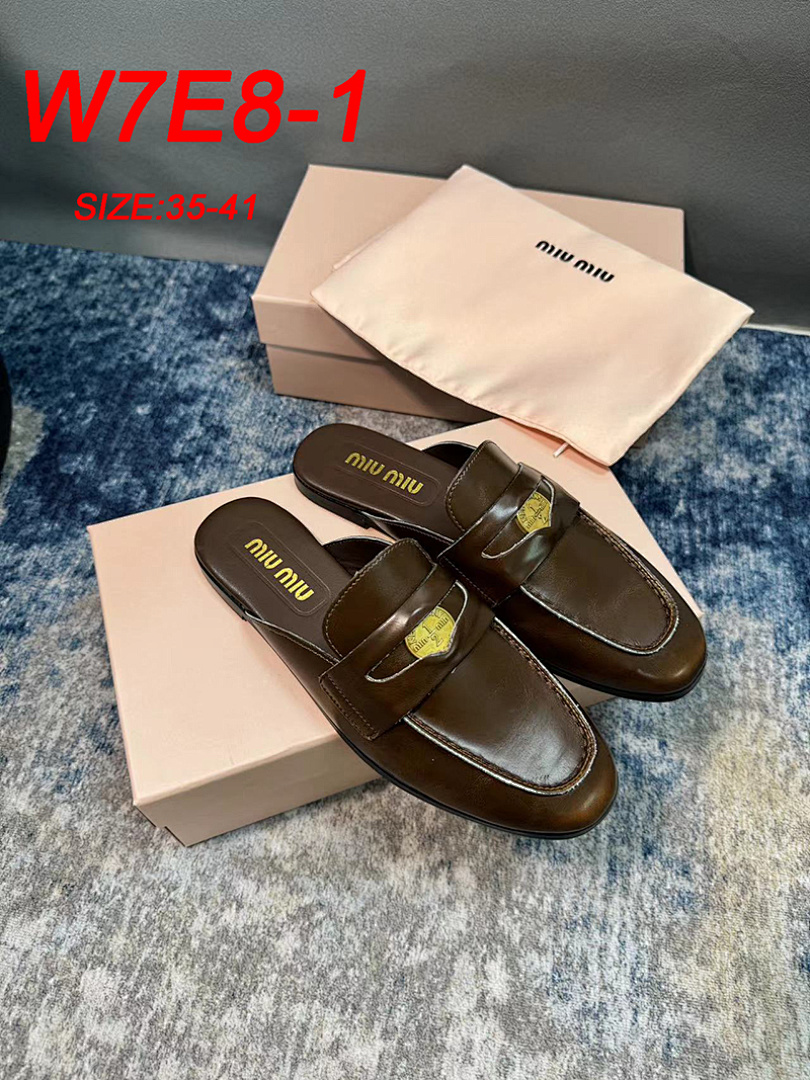Miu Miu Penny Loafer Mules · W7E8 — תמונה 11