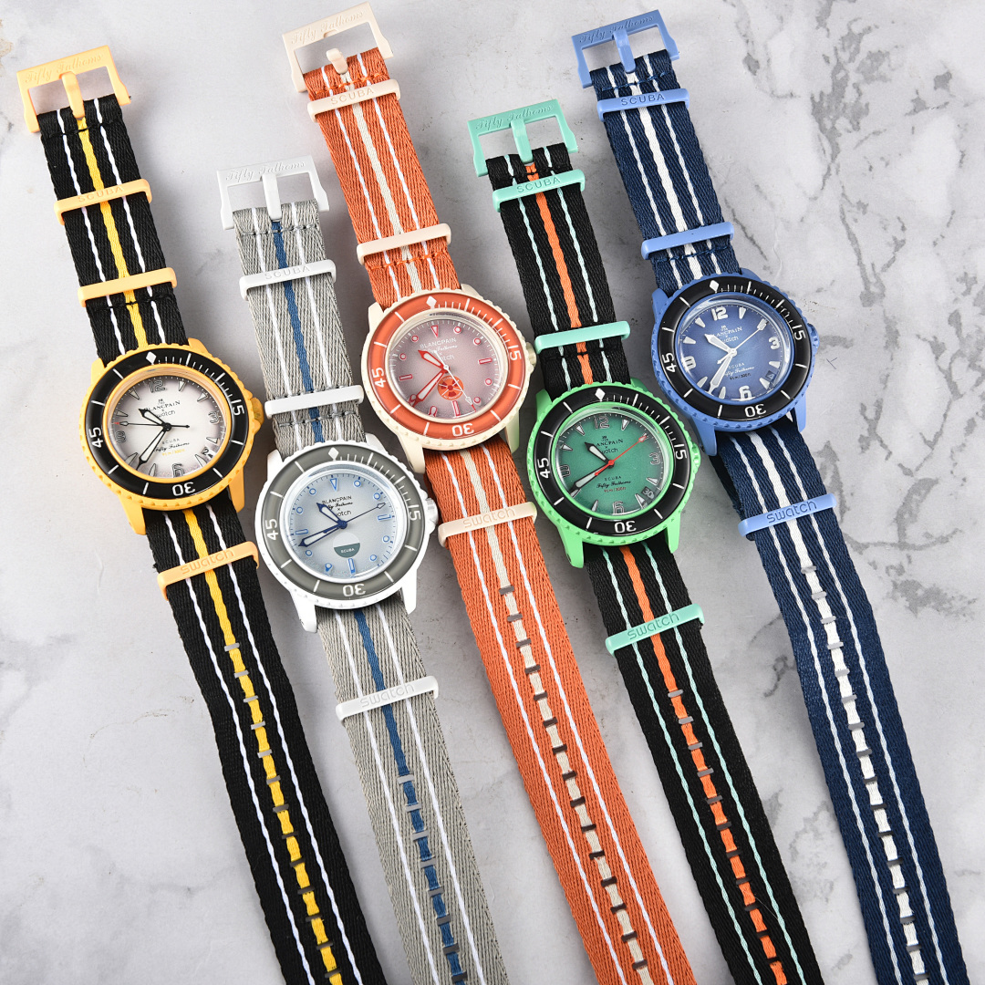 Blancpain x Swatch Scuba Fifty Fathoms · G5B0