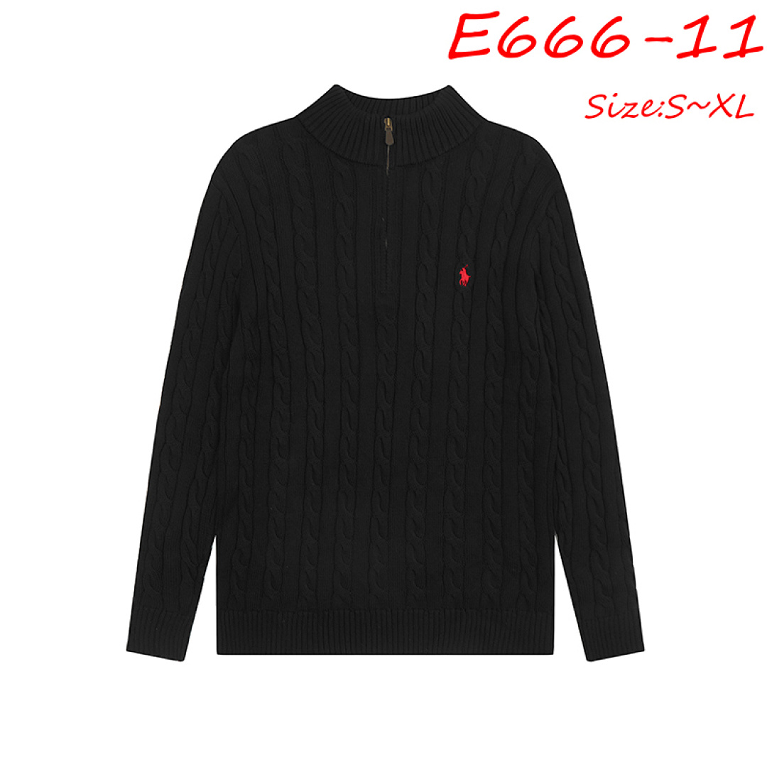 Polo Ralph Lauren Cable-Knit Quarter-Zip Sweater · E666 — תמונה 10