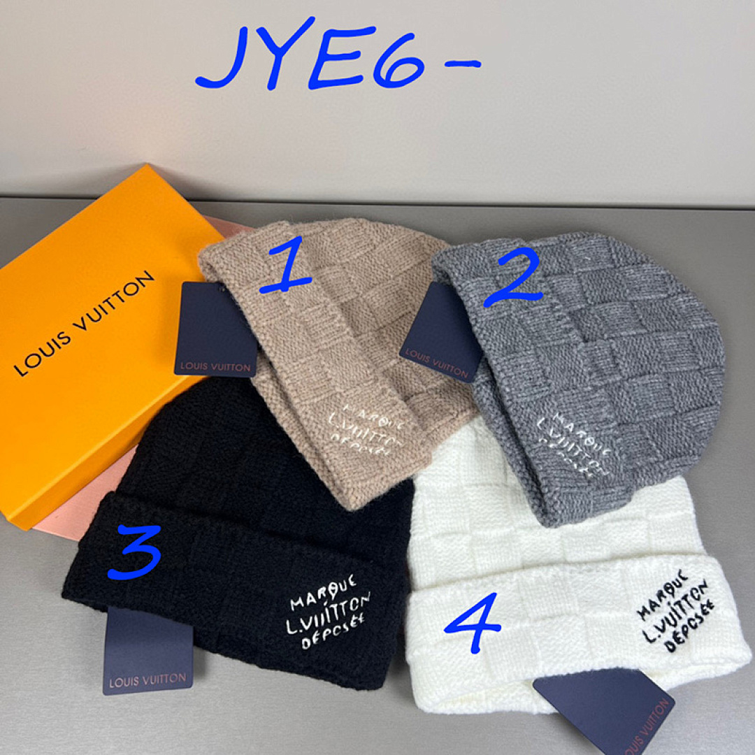 Louis Vuitton Damier Snug Beanie · JYE6 — תמונה 2