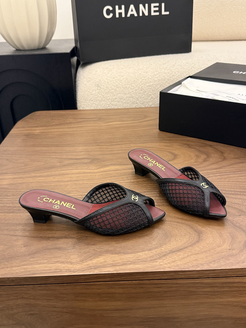 Chanel Mesh Mules · X71R — תמונה 9