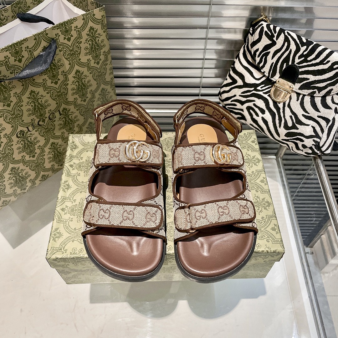 Gucci GG Denim Slide Sandal · Y163G — תמונה 12