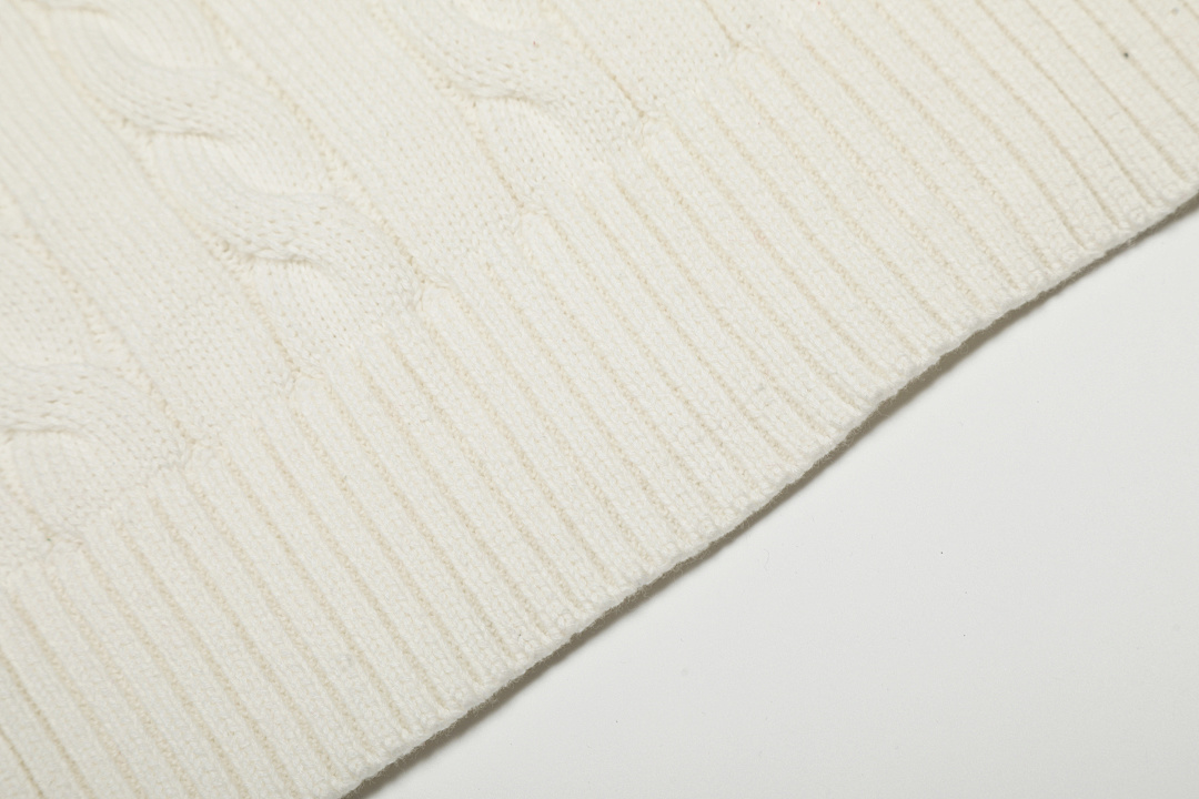 Polo Ralph Lauren Cable-Knit Quarter-Zip Sweater · E666 — תמונה 30