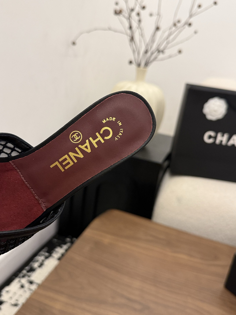 Chanel Mesh Mules · X71R — תמונה 10