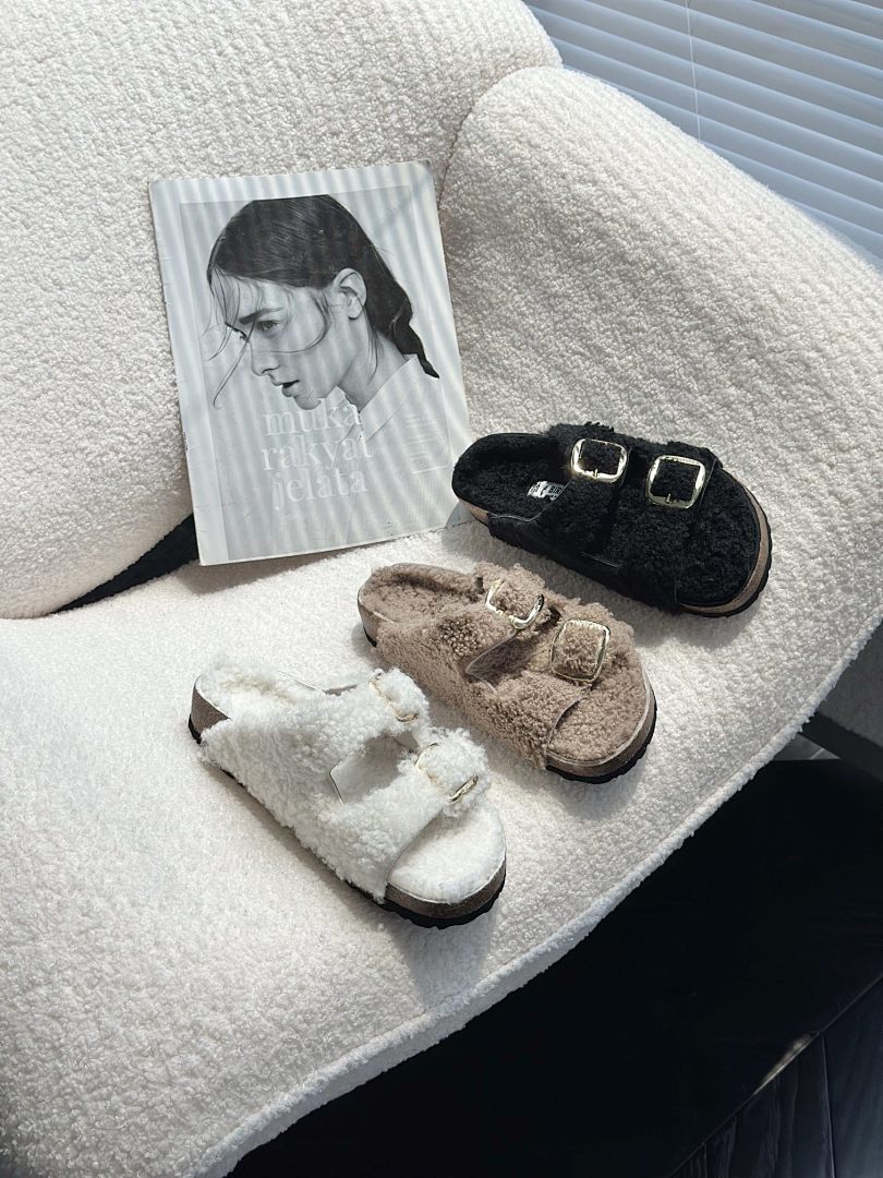 Birkenstock Arizona Big Buckle Shearling · Y59B — תמונה 2