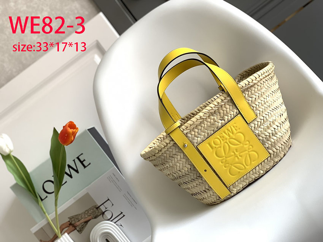 Loewe Small Basket Bag · WE82 — תמונה 3