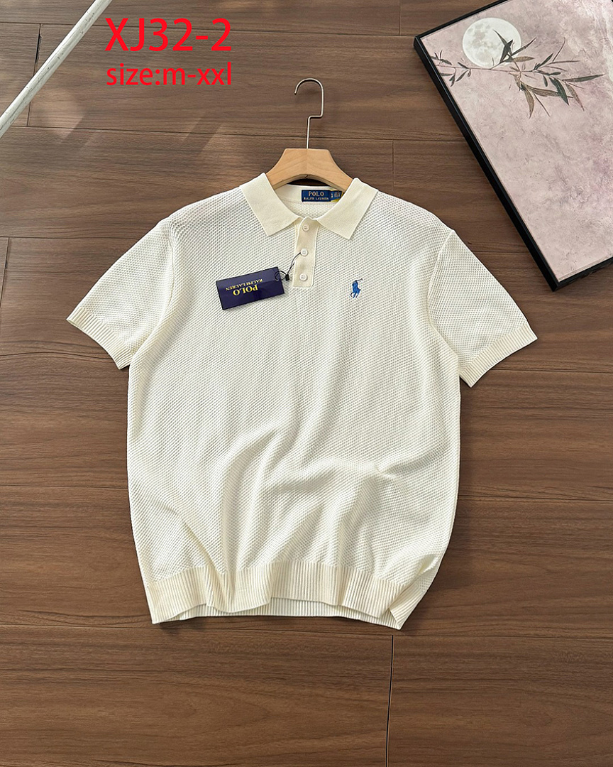 Ralph Lauren Cotton Short-Sleeve Polo Sweater · XJ32 — תמונה 5