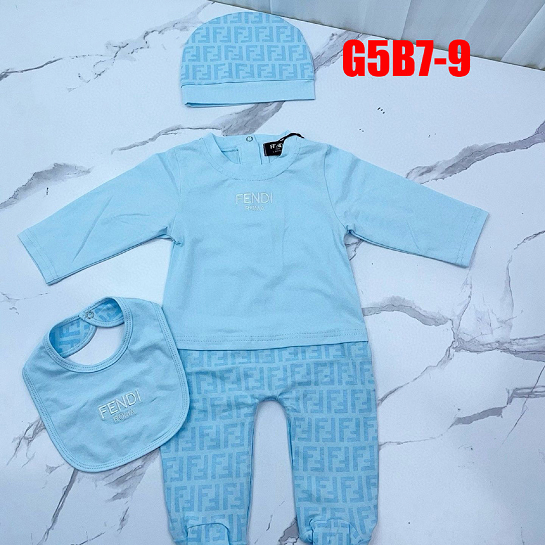 Gucci Baby cotton one-piece with Web · G5B7 — תמונה 21