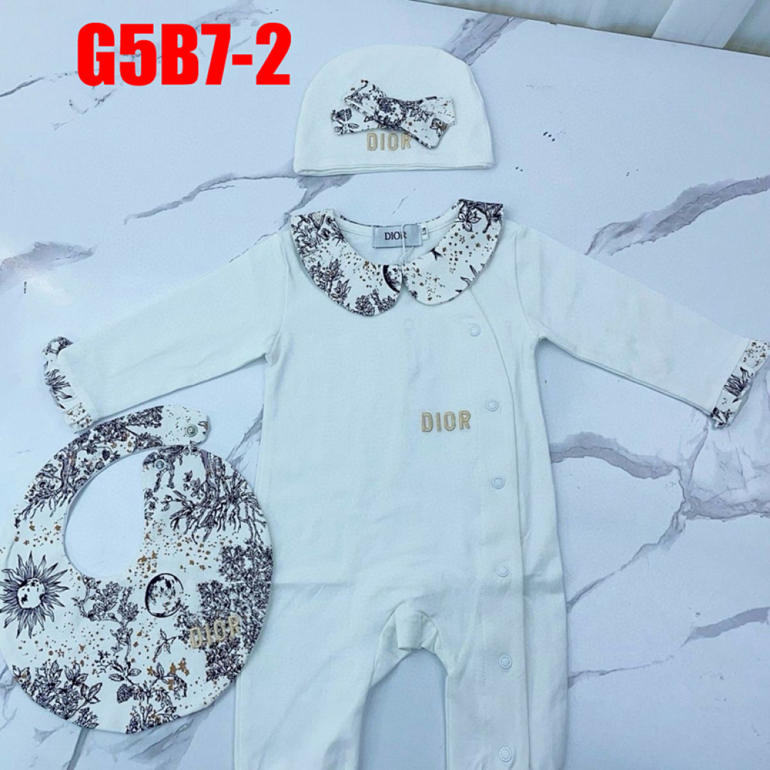 Gucci Baby cotton one-piece with Web · G5B7 — תמונה 28