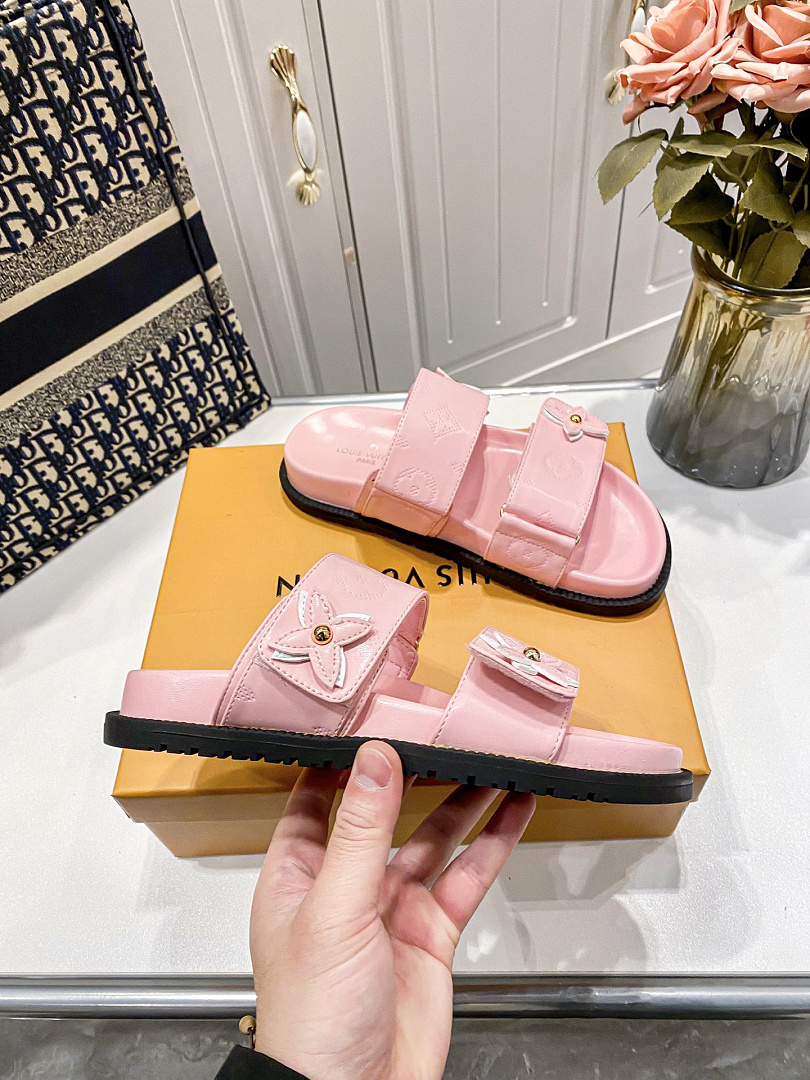 Louis Vuitton Bom Dia Flat Comfort Mule · T65X — תמונה 7
