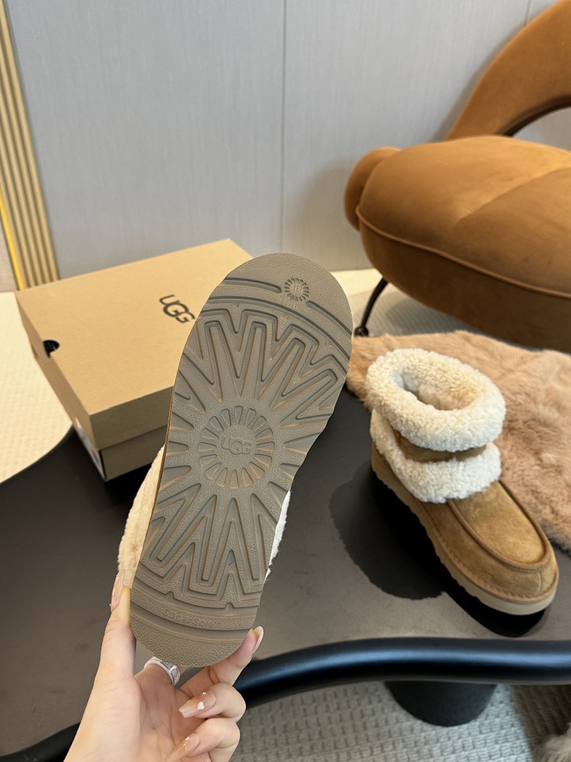 UGG Ultra Mini Fluff Boot · Y15G — תמונה 3