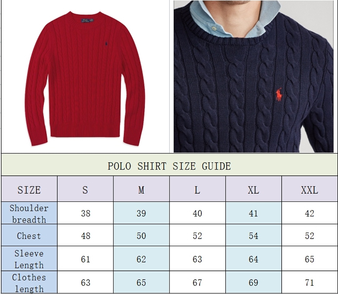 Ralph Lauren Cable-Knit Cotton Crewneck Sweater · TV41 — תמונה 10