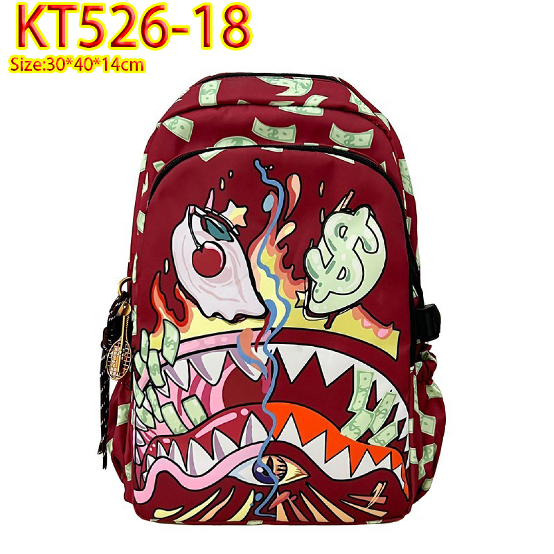 BAPE Shark Day Pack · KT526 — תמונה 14