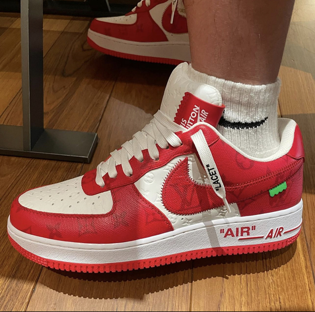 Louis Vuitton x Nike Air Force 1 Low · Y7N9 — תמונה 4