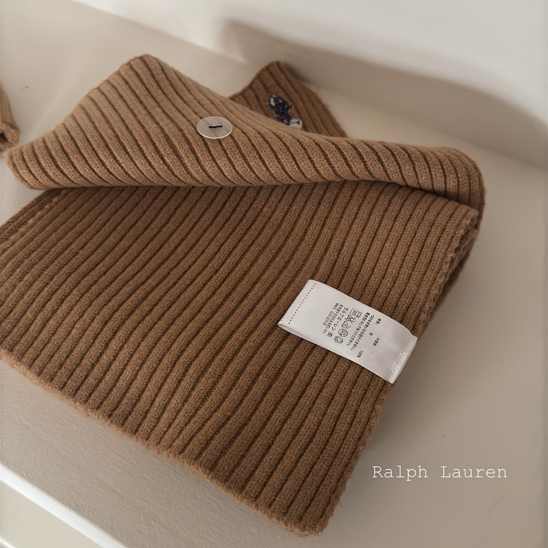 Ralph Lauren Ribbed Beanie And Scarf Set · D7G5 — תמונה 8
