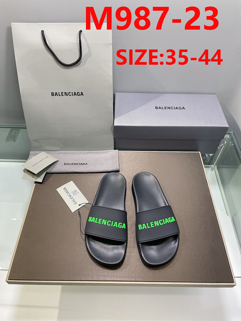 M987 BALENCIAGA slippers — תמונה 9