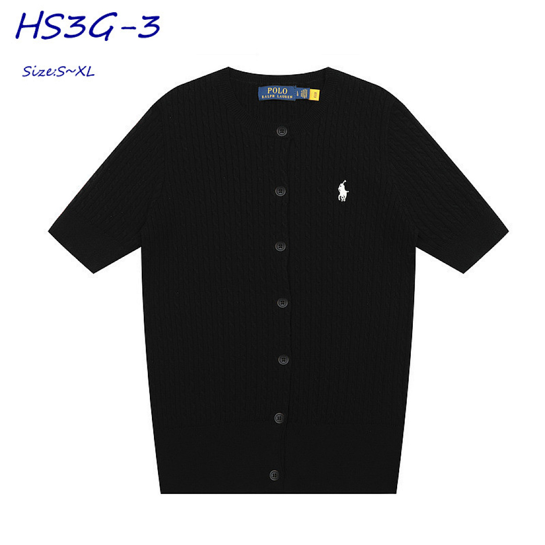 Ralph Lauren Cable-Knit Short-Sleeve Cardigan · HS3G