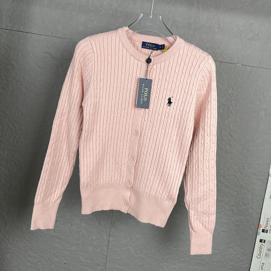 Ralph Lauren Cable-Knit Cotton Cardigan · J1Y3 — תמונה 3