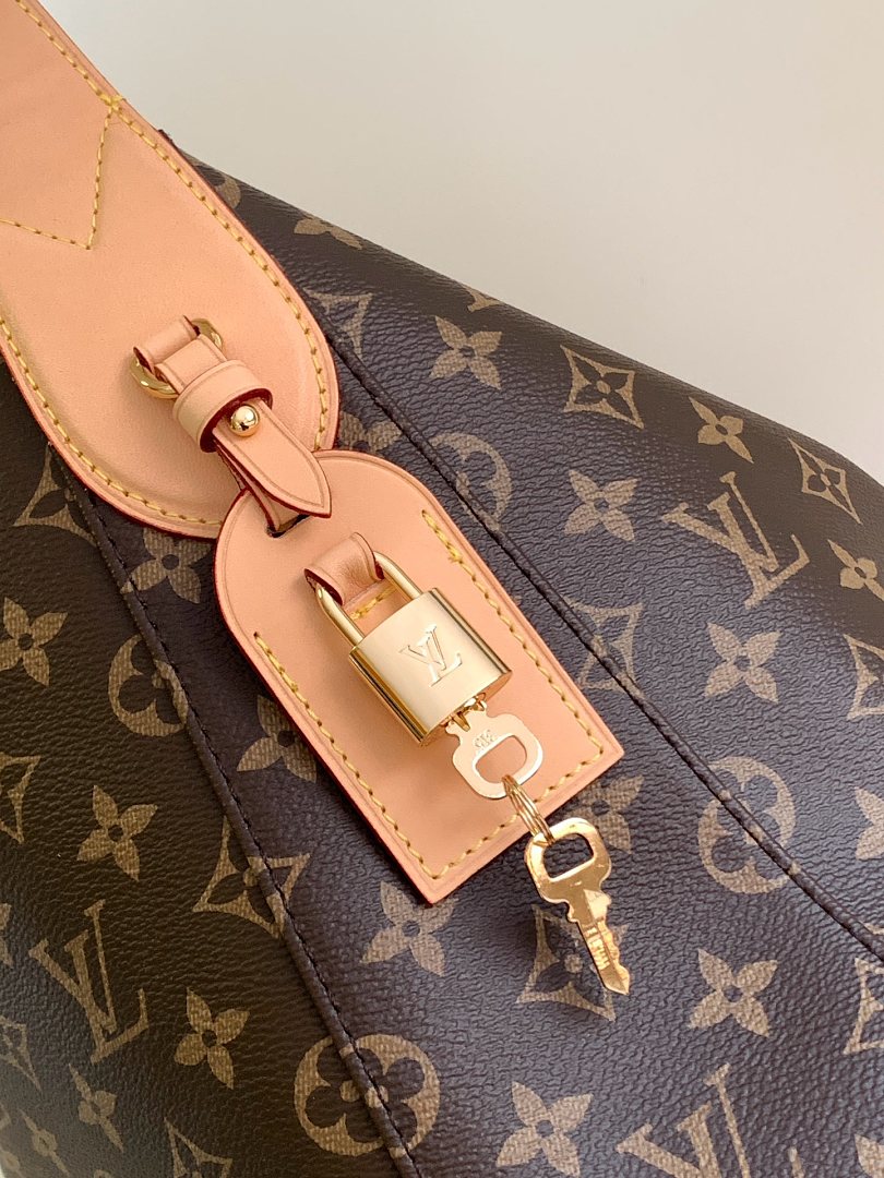 Louis Vuitton Slouchy MM Damier Azur · TT28 — תמונה 8