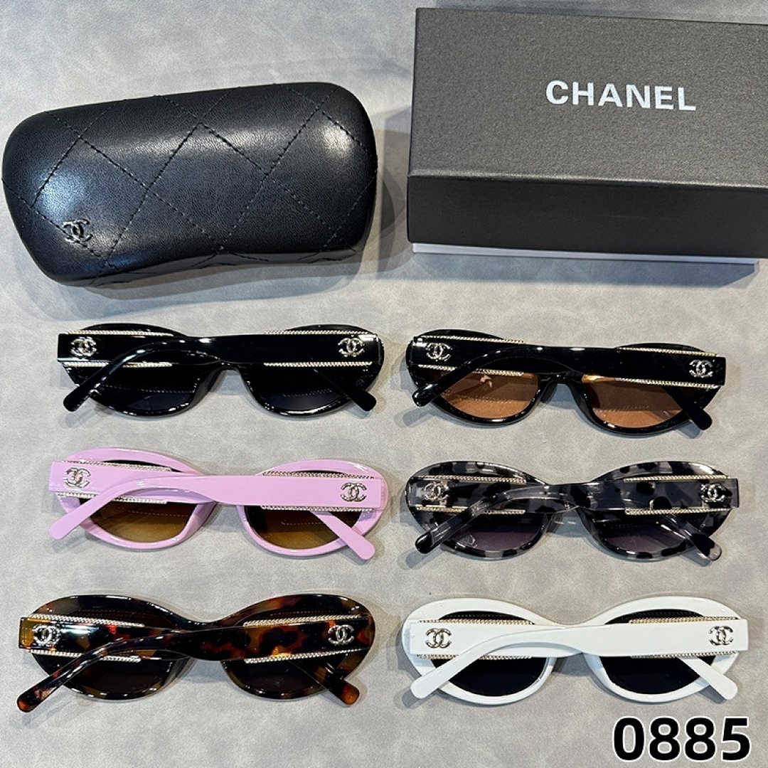 Chanel Oval Sunglasses 5515 · 4KEZ — תמונה 8