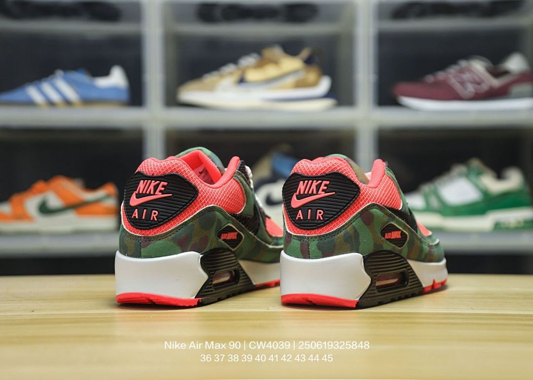 Nike Air Max 90 Leopard Pink · M58K — תמונה 10