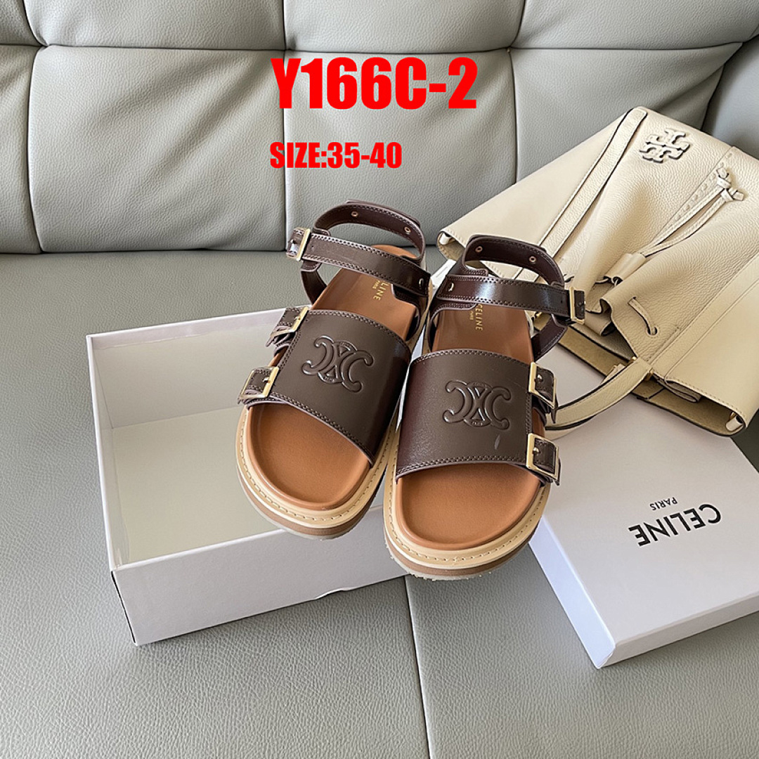 CELINE Maud Sandal Triomphe · Y166C — תמונה 15