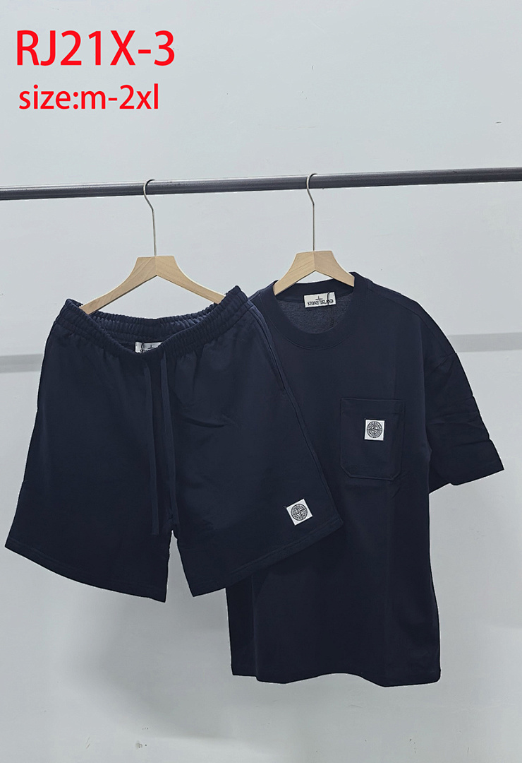 Stone Island — סט טרנינג קצר · RJ21X — תמונה 7