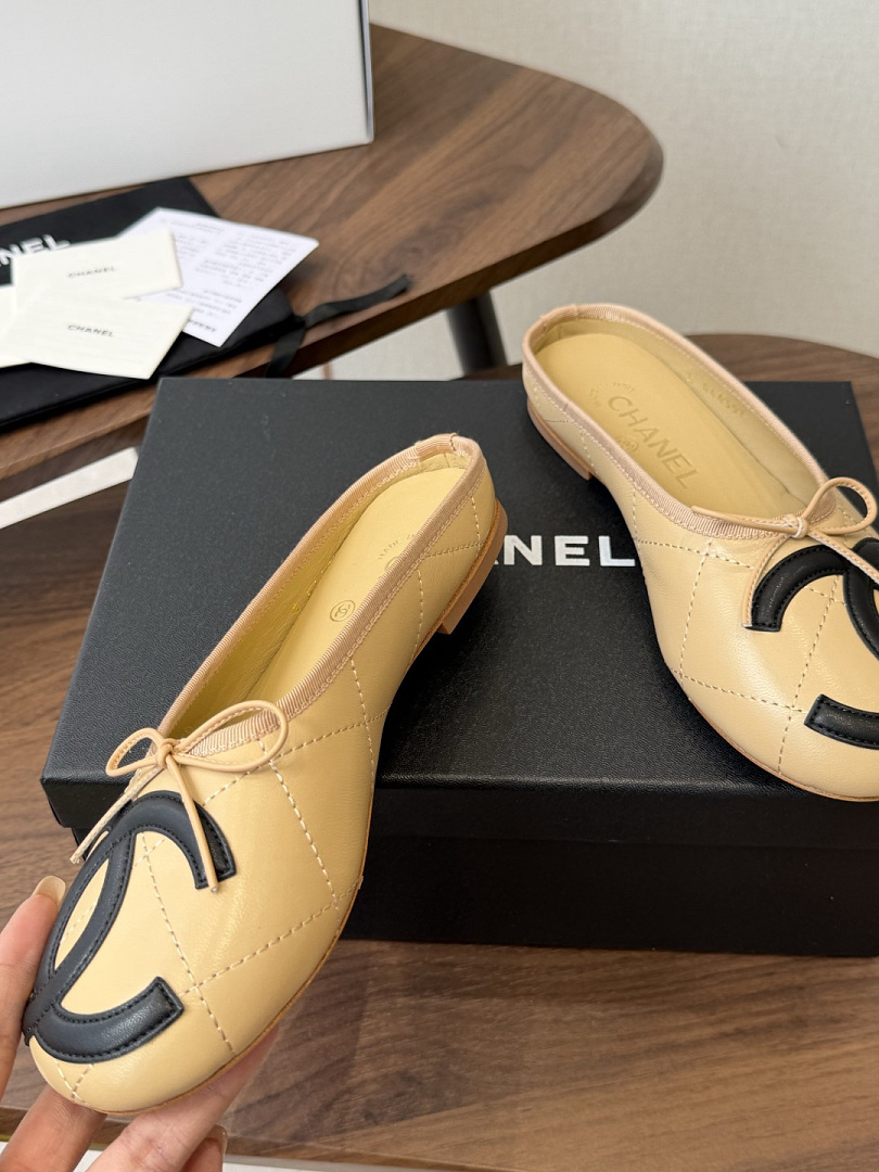 Chanel Cambon Ballet Flats · C03G — תמונה 7