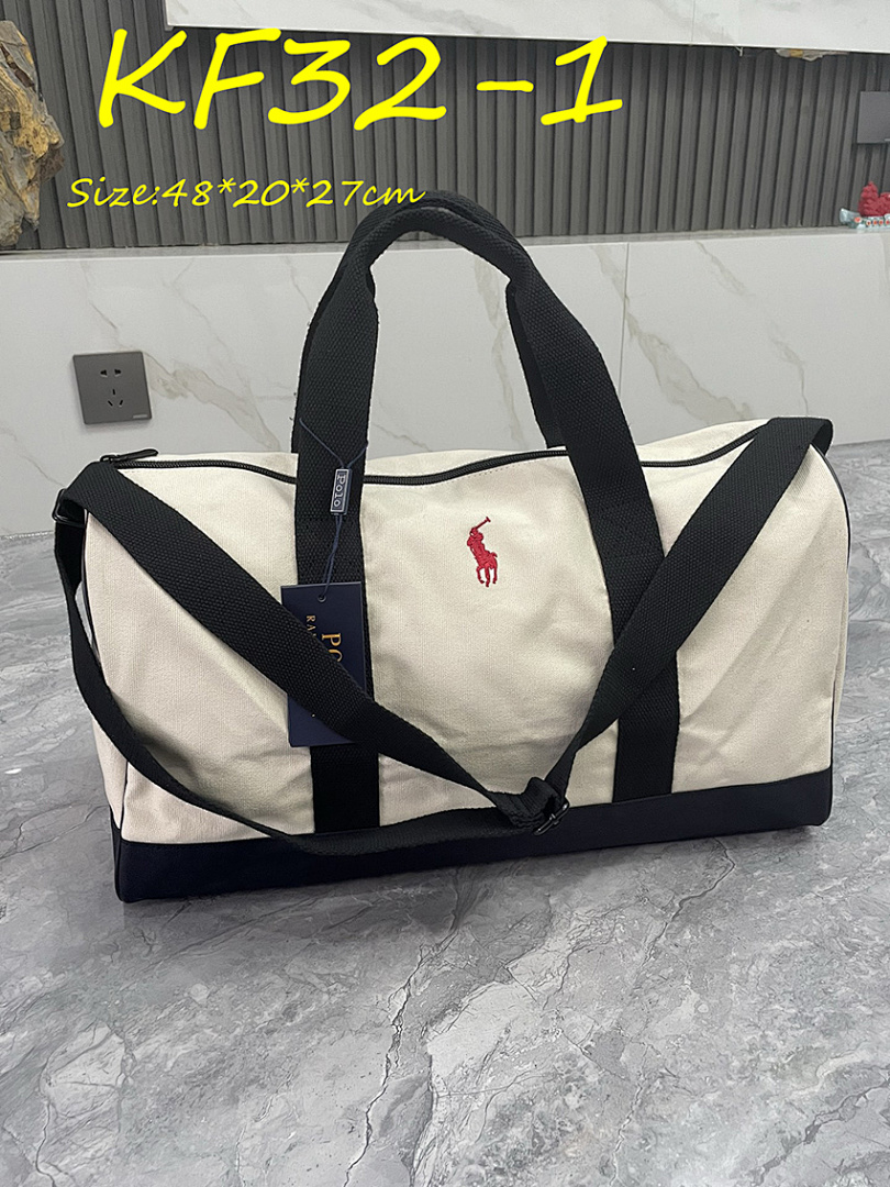 Ralph Lauren Canvas Big Pony Duffel Bag · KF32 — תמונה 18