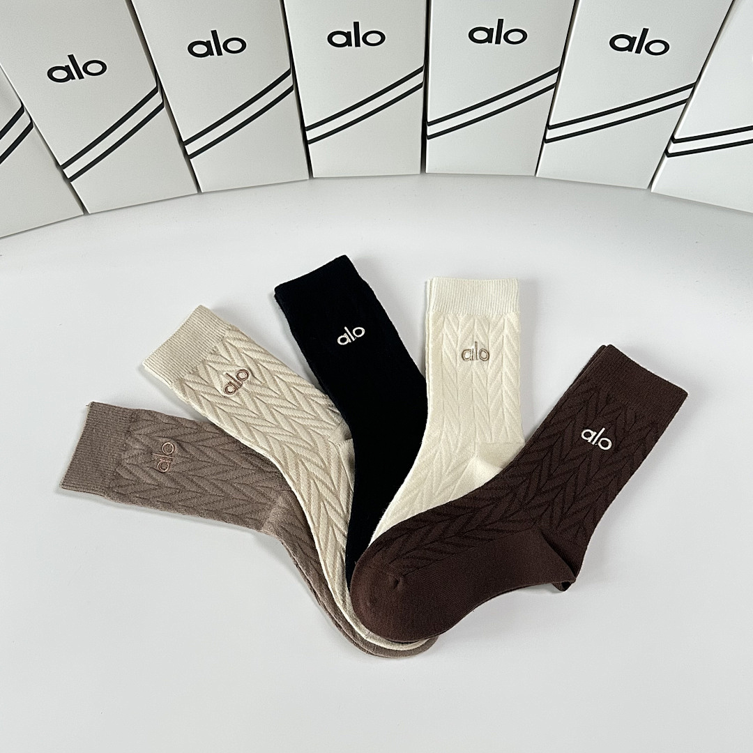 Alo Yoga Half-Crew Understated Sock · G1B1 — תמונה 7