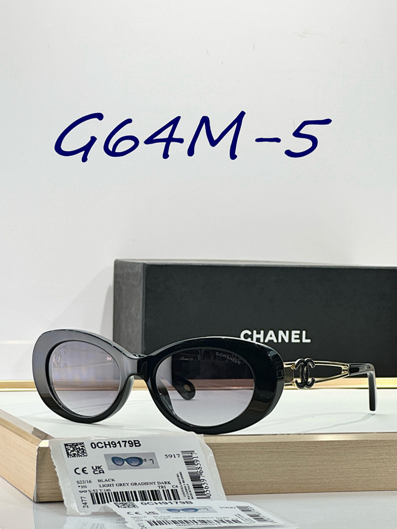 Chanel Oval Sunglasses 9179 · G64M — תמונה 2