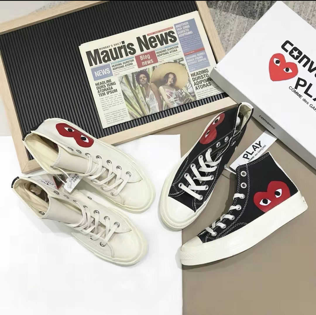 Converse x Comme des Garçons PLAY Chuck 70 · W575C — תמונה 5