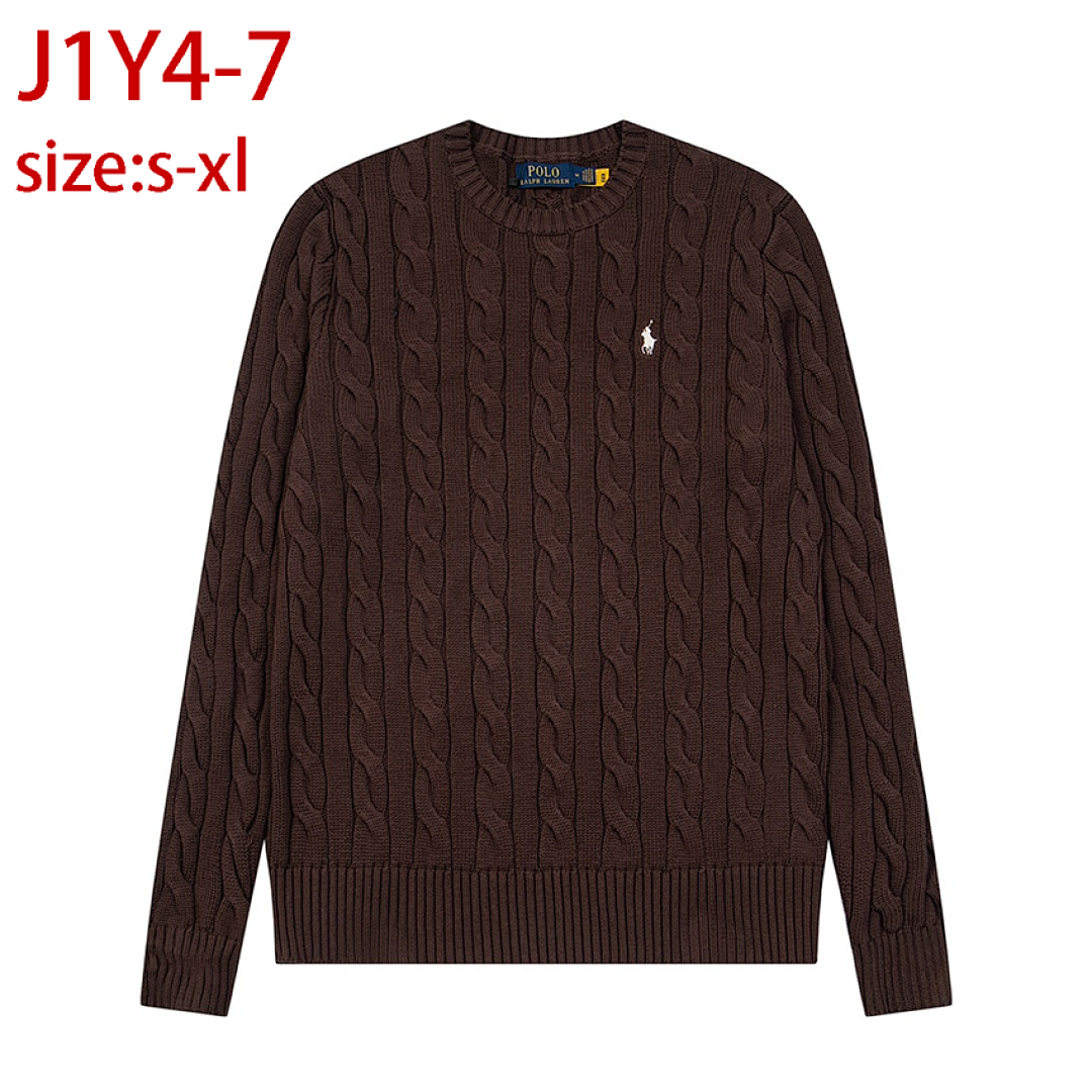 Polo Ralph Lauren Cable Knit Crewneck Sweater · J1Y4 — תמונה 12